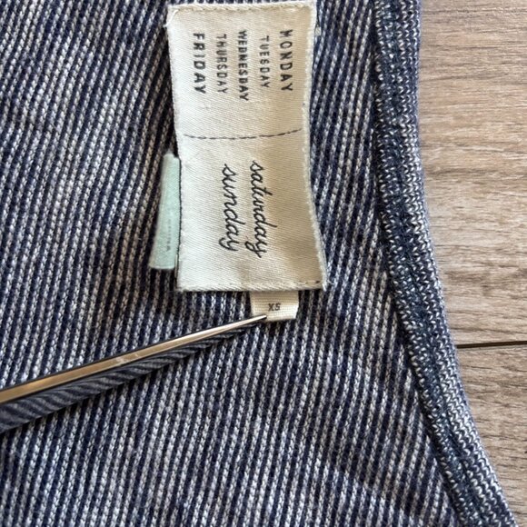 Anthropologie Saturday Sunday Dulcie Spacedye Dress Womens Size XS 90s Retro - Picture 7 of 12